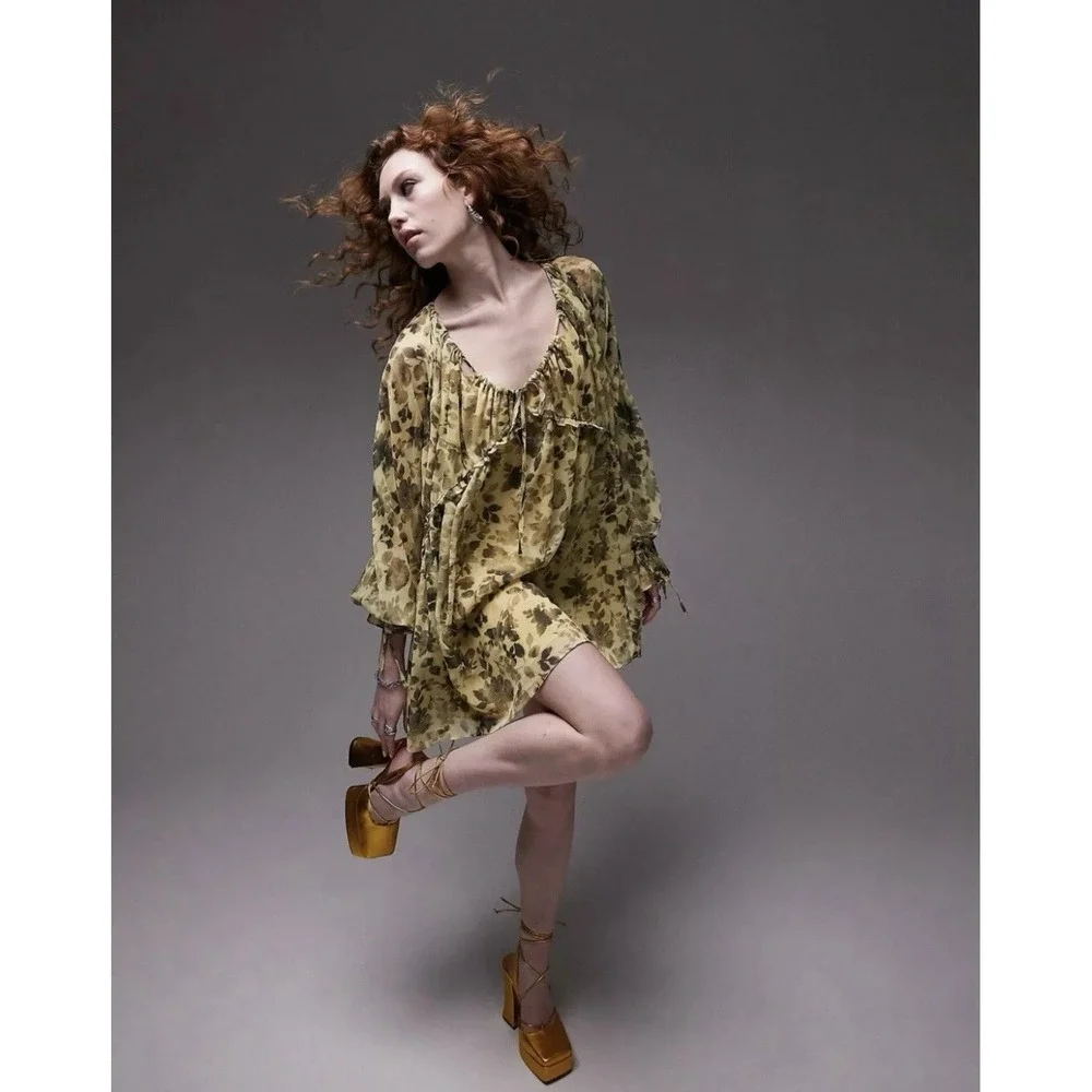 Topshop nwt yellow
